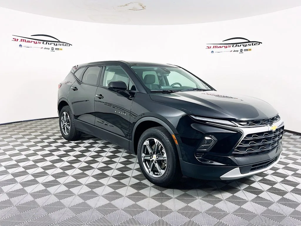 Black 2025 Chevrolet Blazer LT for sale in Saint Marys, OH