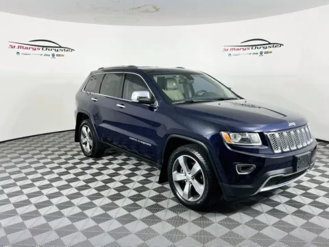 Blue 2014 Jeep Grand Cherokee Limited for sale in Saint Marys, OH