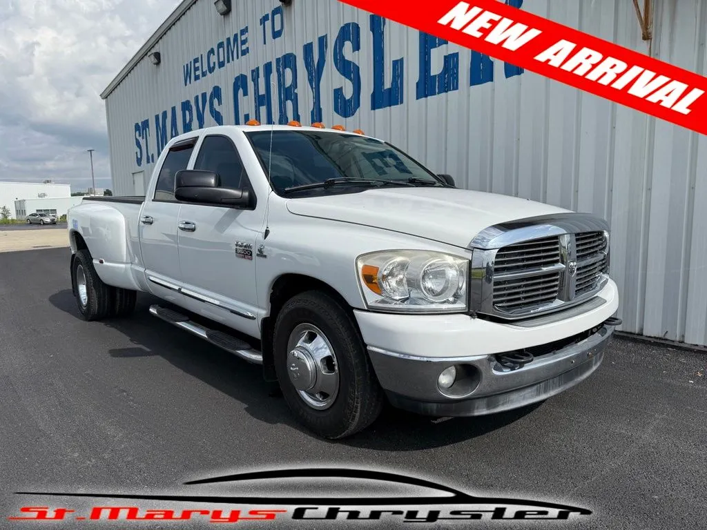 White 2009 Dodge Ram 3500 SLT for sale in Saint Marys, OH