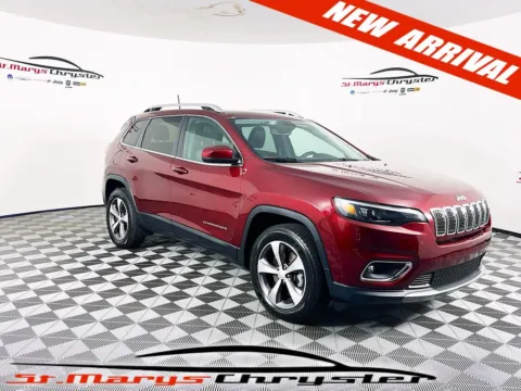 Red 2020 Jeep Cherokee Limited for sale in Saint Marys, OH