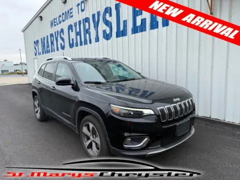 Black 2020 Jeep Cherokee Limited for sale in Saint Marys, OH