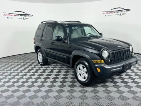 Black 2007 Jeep Liberty Sport for sale in Saint Marys, OH