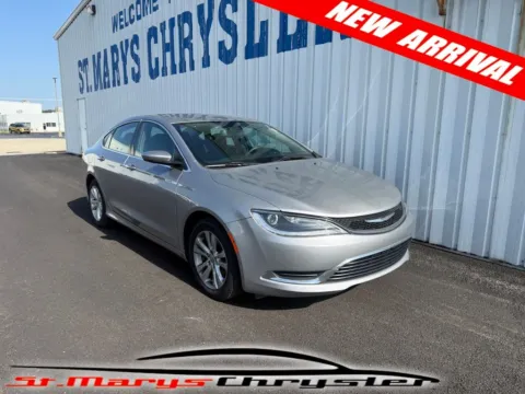 Silver 2016 Chrysler 200 Limited for sale in Saint Marys, OH
