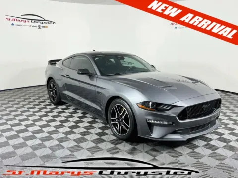Gray 2021 Ford Mustang GT Premium for sale in Saint Marys, OH