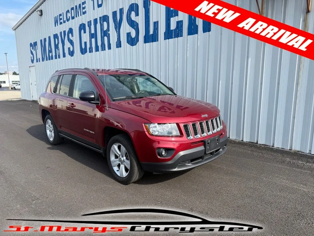 Red 2016 Jeep Compass Sport for sale in Saint Marys, OH