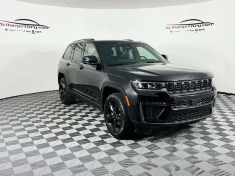 Black 2026 Jeep Grand Cherokee Limited for sale in Saint Marys, OH