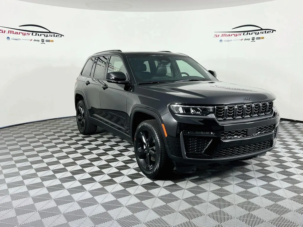 Black 2026 Jeep Grand Cherokee Limited for sale in Saint Marys, OH