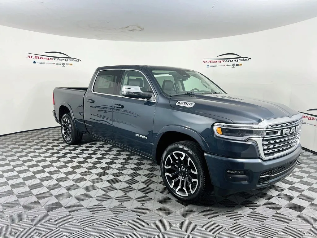 Blue 2026 Ram 1500 Limited for sale in Saint Marys, OH
