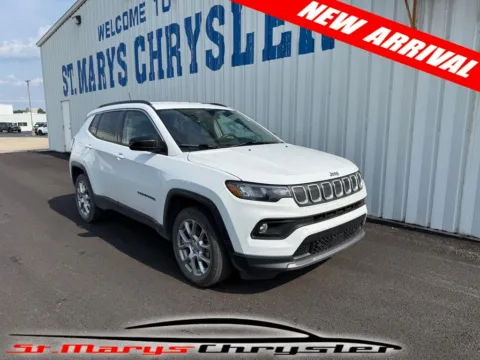 White 2022 Jeep Compass Latitude Lux for sale in Saint Marys, OH