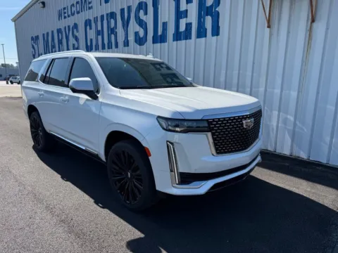 White 2023 Cadillac Escalade Premium Luxury for sale in Saint Marys, OH