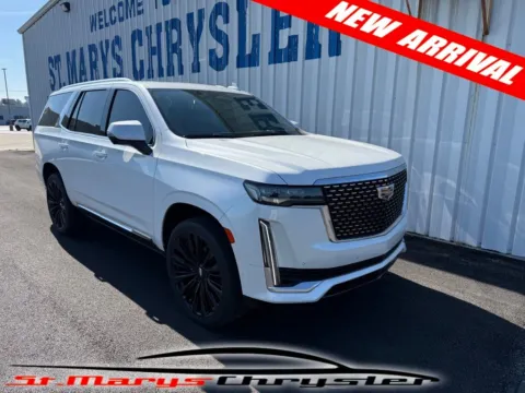 White 2023 Cadillac Escalade Premium Luxury for sale in Saint Marys, OH