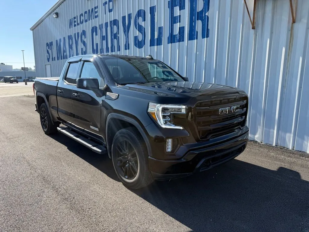 Black 2021 GMC Sierra 1500 Elevation for sale in Saint Marys, OH