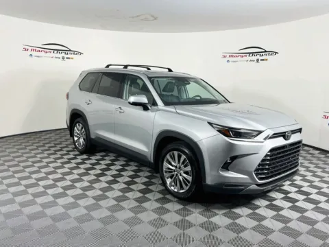 Silver 2024 Toyota Grand Highlander Platinum for sale in Saint Marys, OH