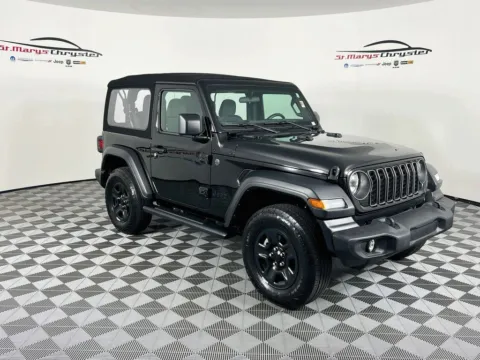 Black 2024 Jeep Wrangler Sport for sale in Saint Marys, OH