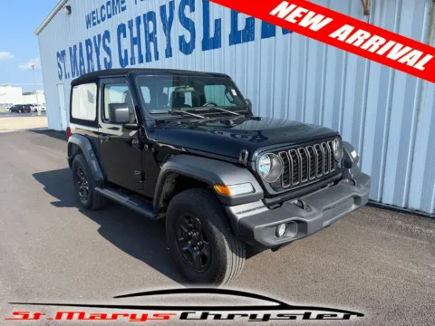 Black 2024 Jeep Wrangler Sport for sale in Saint Marys, OH
