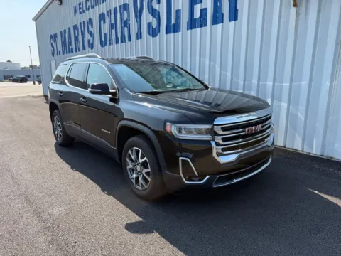Black 2023 GMC Acadia SLT for sale in Saint Marys, OH