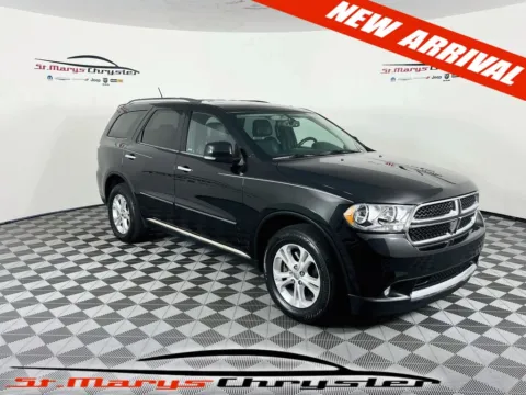 Black 2013 Dodge Durango Crew for sale in Saint Marys, OH
