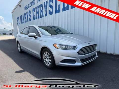Silver 2016 Ford Fusion S for sale in Saint Marys, OH