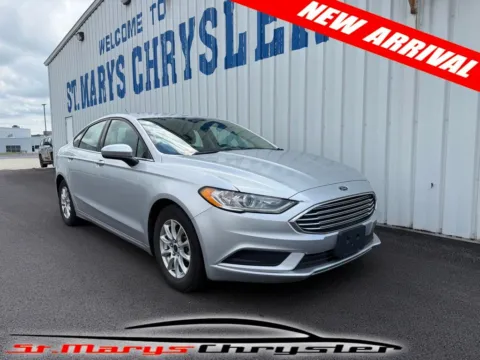 Silver 2017 Ford Fusion S for sale in Saint Marys, OH