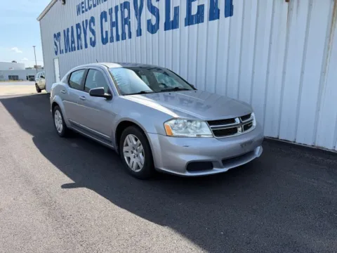 Silver 2013 Dodge Avenger SE for sale in Saint Marys, OH