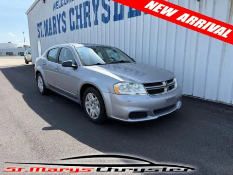 Silver 2013 Dodge Avenger SE for sale in Saint Marys, OH