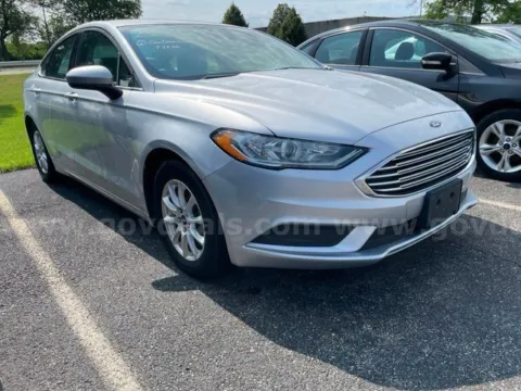 Silver 2017 Ford Fusion S for sale in Saint Marys, OH