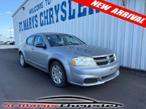 Silver 2013 Dodge Avenger SE for sale in Saint Marys, OH