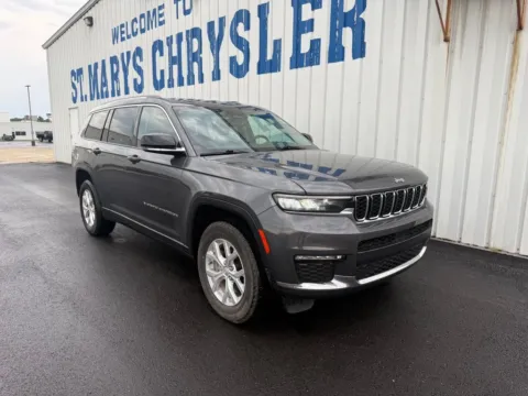 Gray 2021 Jeep Grand Cherokee L Limited for sale in Saint Marys, OH