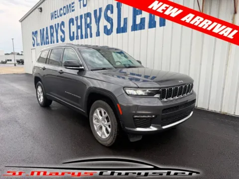 Gray 2021 Jeep Grand Cherokee L Limited for sale in Saint Marys, OH