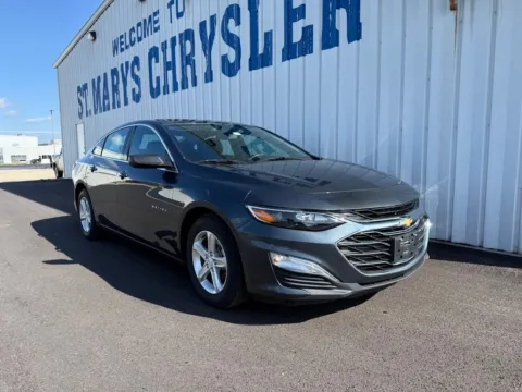 Gray 2020 Chevrolet Malibu LS for sale in Saint Marys, OH