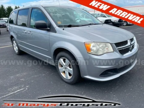Silver 2013 Dodge Grand Caravan SE for sale in Saint Marys, OH