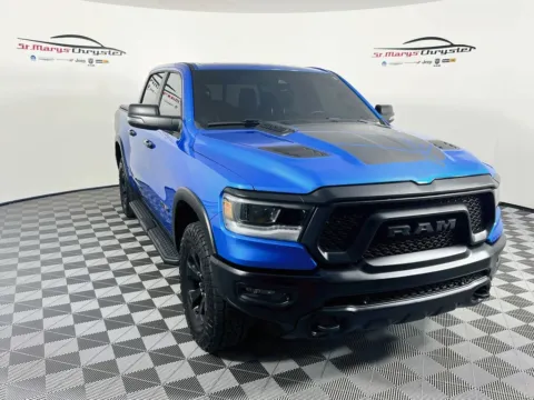 Blue 2024 Ram 1500 Rebel for sale in Saint Marys, OH