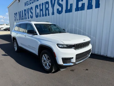 White 2023 Jeep Grand Cherokee L Limited for sale in Saint Marys, OH