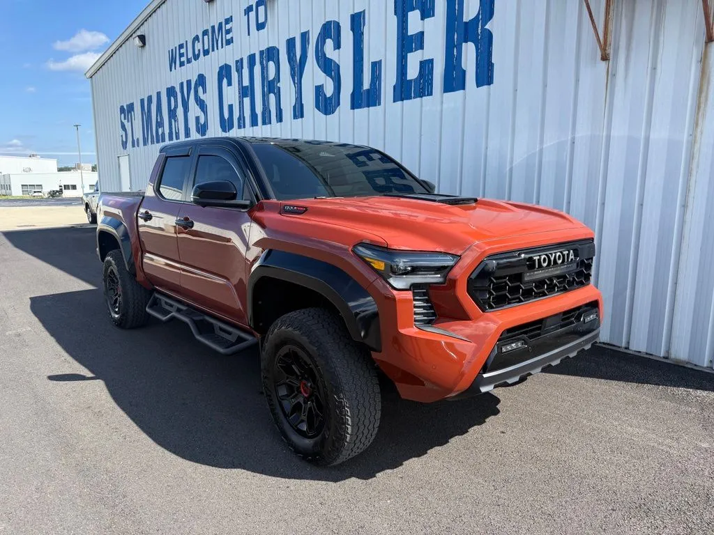 Black 2024 Toyota Tacoma Hybrid TRD Pro for sale in Saint Marys, OH
