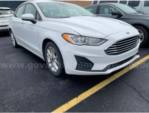 White 2019 Ford Fusion SE for sale in Saint Marys, OH