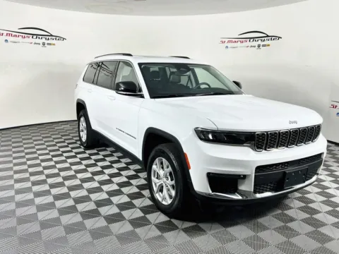 White 2023 Jeep Grand Cherokee L Limited for sale in Saint Marys, OH