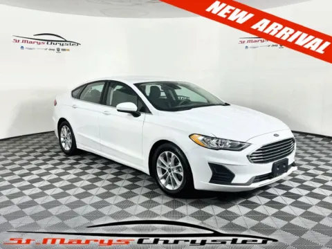 White 2019 Ford Fusion SE for sale in Saint Marys, OH