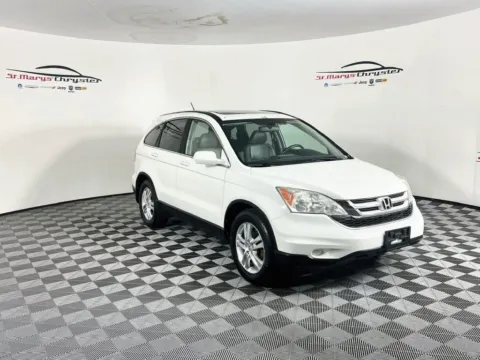 White 2010 Honda CR-V EX-L for sale in Saint Marys, OH