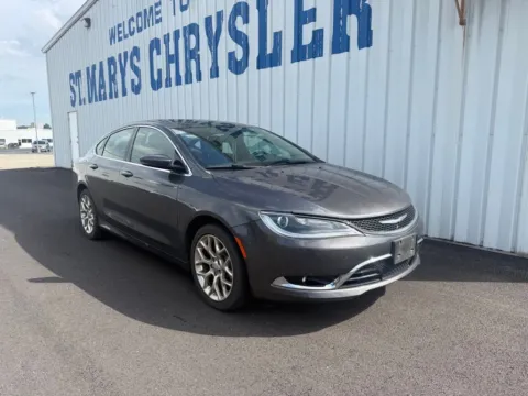 Gray 2016 Chrysler 200 C for sale in Saint Marys, OH