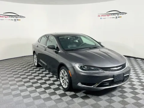 Gray 2016 Chrysler 200 C for sale in Saint Marys, OH