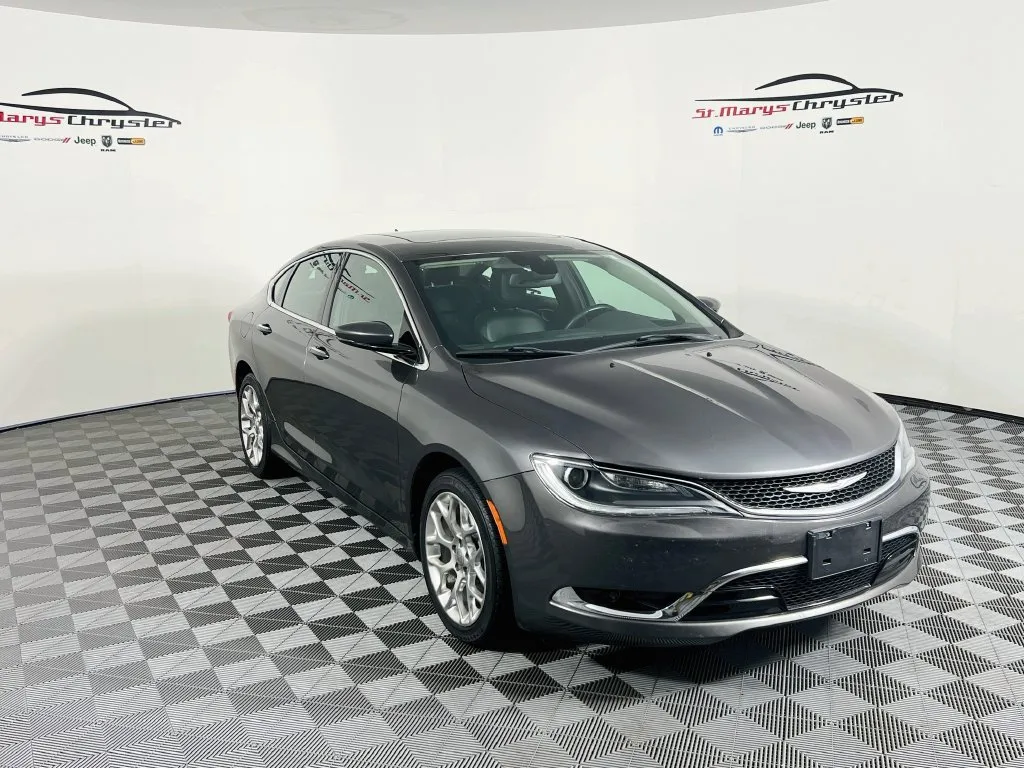 Gray 2016 Chrysler 200 C for sale in Saint Marys, OH
