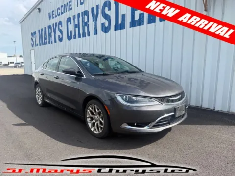 Gray 2016 Chrysler 200 C for sale in Saint Marys, OH