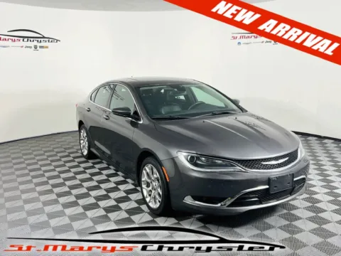 Gray 2016 Chrysler 200 C for sale in Saint Marys, OH