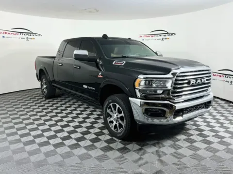 Black 2022 Ram 3500 Limited Longhorn for sale in Saint Marys, OH