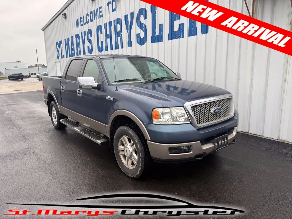 Blue 2004 Ford F-150 Lariat for sale in Saint Marys, OH