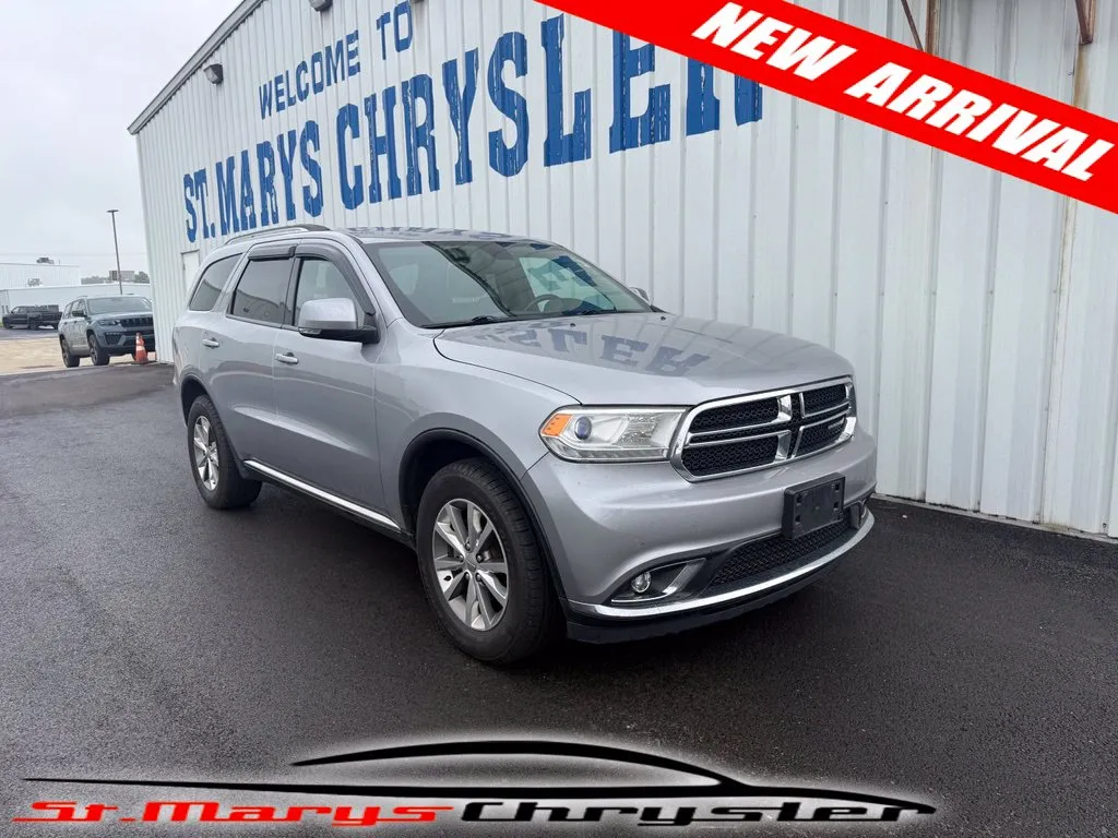 Silver 2015 Dodge Durango Limited for sale in Saint Marys, OH