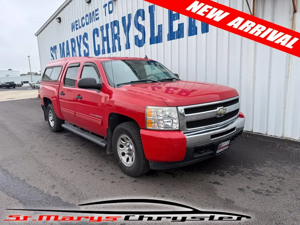 Red 2011 Chevrolet Silverado 1500 LS for sale in Saint Marys, OH