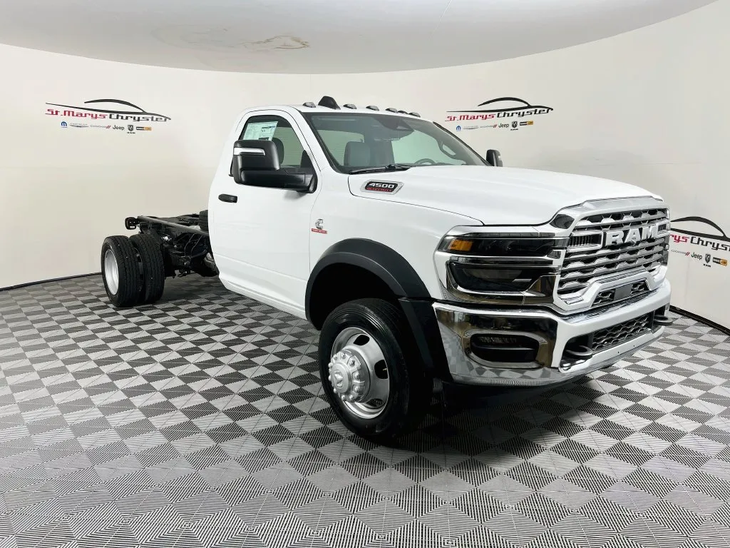 White 2027 Ram 4500 HD Tradesman for sale in Saint Marys, OH