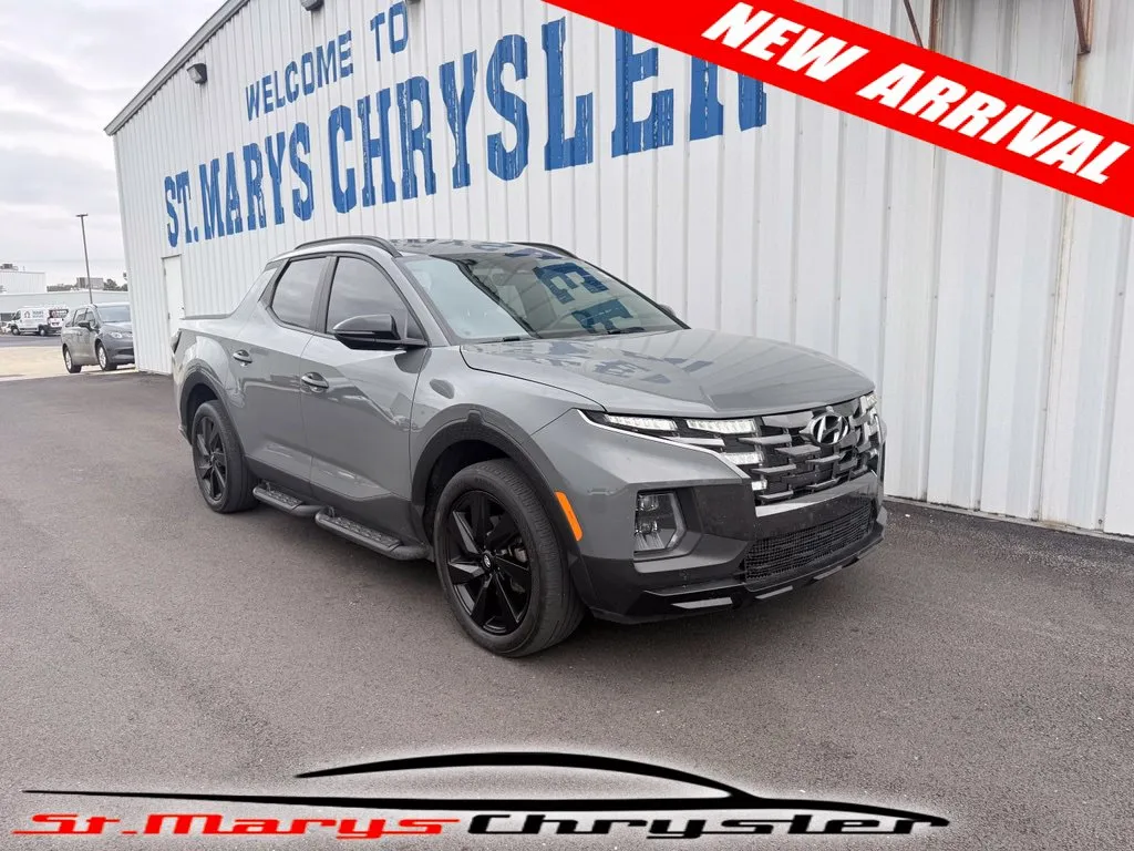 Gray 2024 Hyundai Santa Cruz NIGHT for sale in Saint Marys, OH