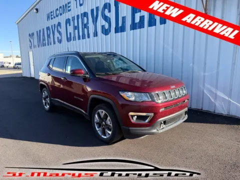 Red 2021 Jeep Compass Limited for sale in Saint Marys, OH